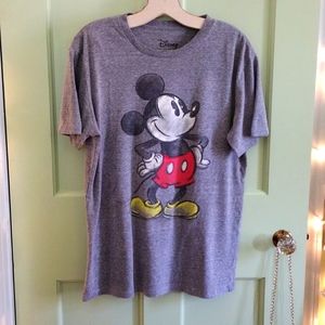 Women's Disney Mickey Mouse Medium heather grey t-shirt